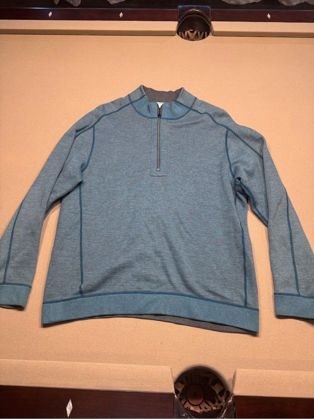 Tommy Bahama Men's Reversible Half-Zip Pullover